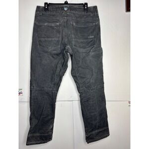 KUHL Rydr Faded Black Articulated Knee Workwear Hiking‎ Pants Womens Size 16F